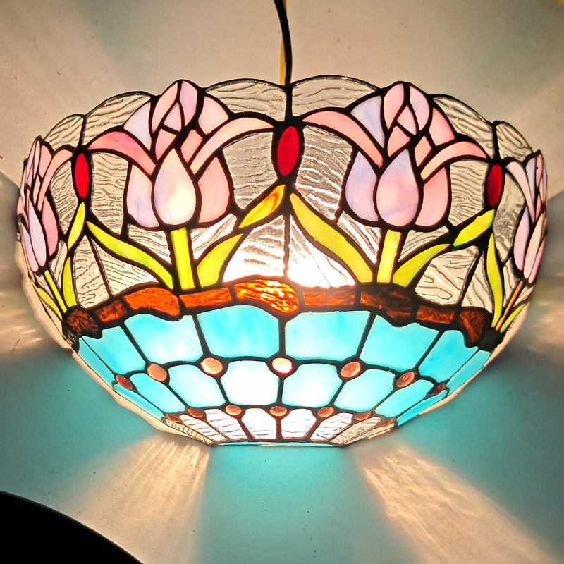 Tulip Tiffany Wall lamp W12855
