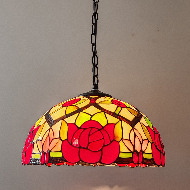 Rose Tiffany Pendant lamp P161